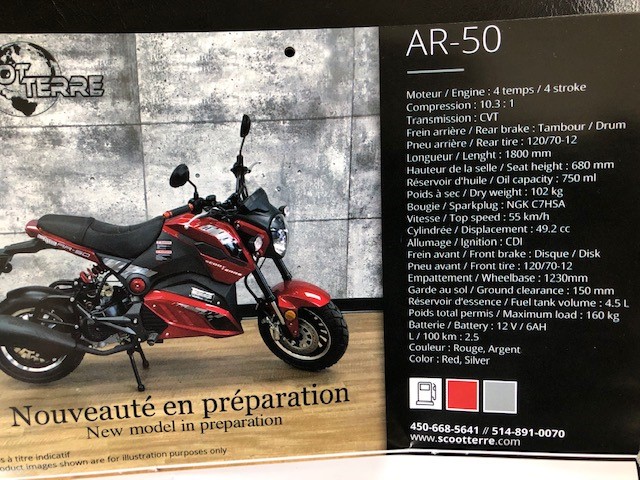 Ar 50 Motos Auclair
